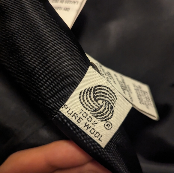 Jones New York Black 100% Worsted Wool Blazer Jacket (Size 6) - Picture 12 of 12